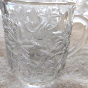 Vintage Princess House Fantasia Crystal Coffee Mugs